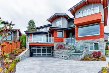Glass garage doors